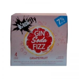 BLACK FLY GRAPEFRUIT GIN SODA FIZZ